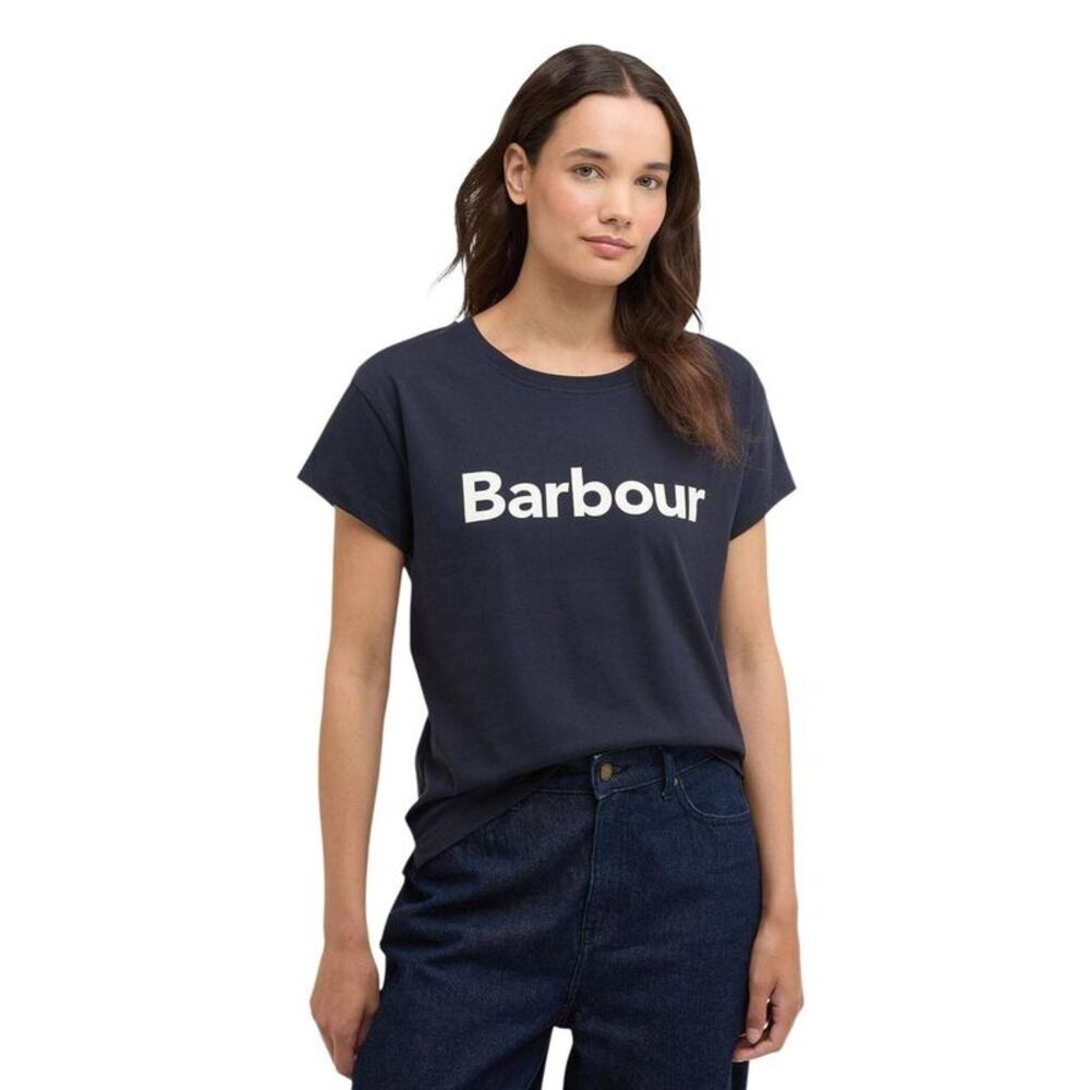 Barbour Blue Cotton Women's T-Shirt
